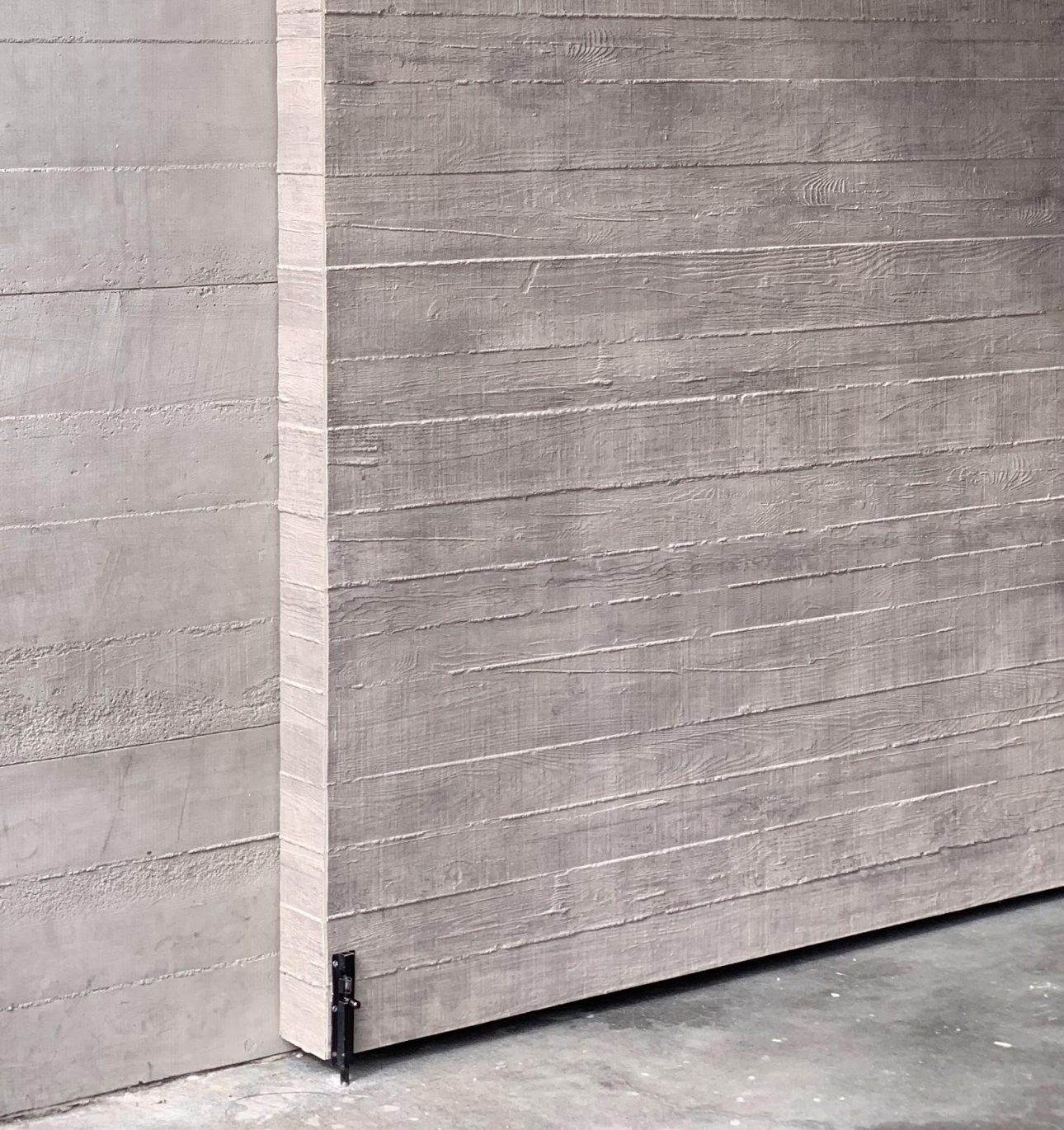 Close-up texture of Mid-Grey 3DZ 3D Concrete Board showing subtle grain and tonal depth