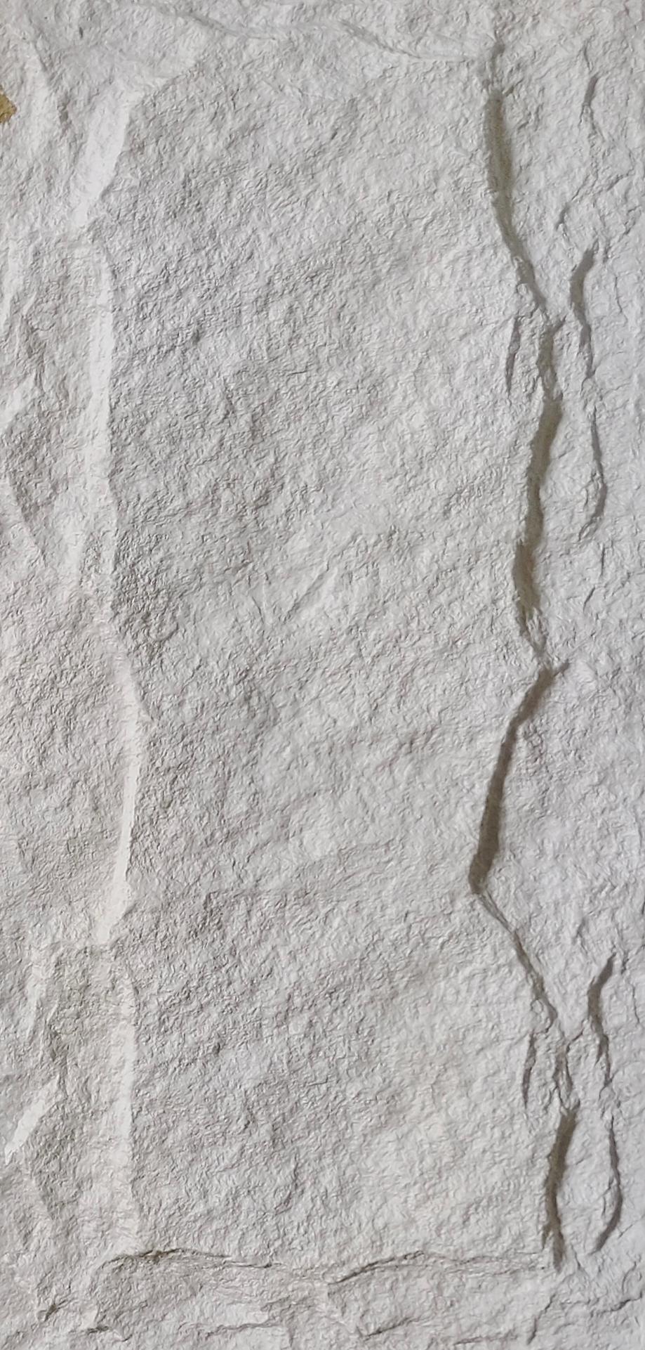 PU Normal Stone Panel Thin Type installed on large feature wall in luxury living room